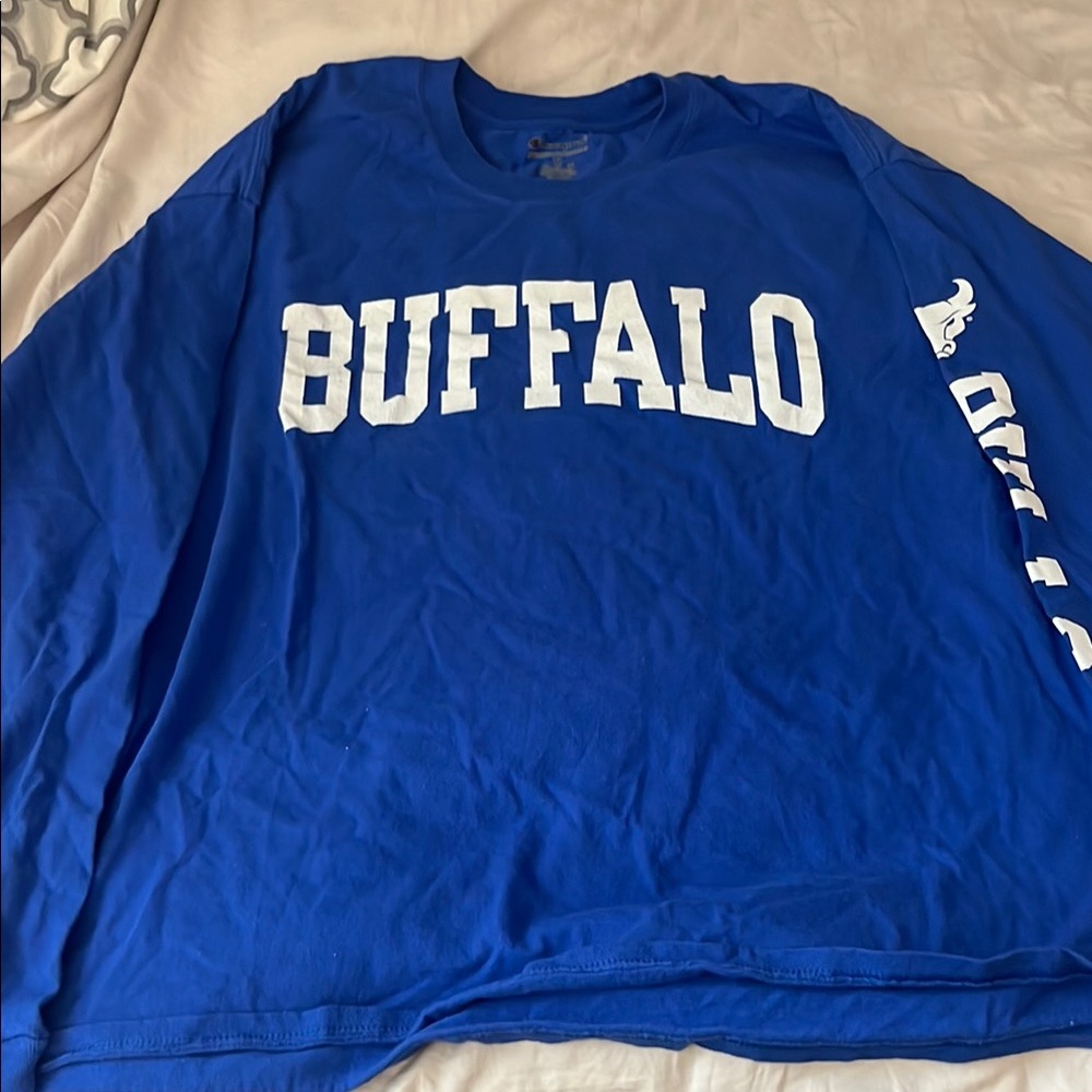 University at Buffalo Blue Long Sleeve Shirt